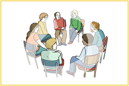 <svg style="background:#1e73be;fill:#ffffff" focusable="false" role="img" aria-labelledby="cat_18" class="category-icon" xmlns="http://www.w3.org/2000/svg" viewBox="0 0 640 512"><!-- Font Awesome Free 5.15.3 by @fontawesome - https://fontawesome.com License - https://fontawesome.com/license/free (Icons: CC BY 4.0, Fonts: SIL OFL 1.1, Code: MIT License) --><title id='cat_18'>Kategorie: Gesprächskreis</title><path d="M192 256c61.9 0 112-50.1 112-112S253.9 32 192 32 80 82.1 80 144s50.1 112 112 112zm76.8 32h-8.3c-20.8 10-43.9 16-68.5 16s-47.6-6-68.5-16h-8.3C51.6 288 0 339.6 0 403.2V432c0 26.5 21.5 48 48 48h288c26.5 0 48-21.5 48-48v-28.8c0-63.6-51.6-115.2-115.2-115.2zM480 256c53 0 96-43 96-96s-43-96-96-96-96 43-96 96 43 96 96 96zm48 32h-3.8c-13.9 4.8-28.6 8-44.2 8s-30.3-3.2-44.2-8H432c-20.4 0-39.2 5.9-55.7 15.4 24.4 26.3 39.7 61.2 39.7 99.8v38.4c0 2.2-.5 4.3-.6 6.4H592c26.5 0 48-21.5 48-48 0-61.9-50.1-112-112-112z"/></svg> Historischer Gesprächskreis -Der 1. und 2. Weltkrieg in und um Isenstedt